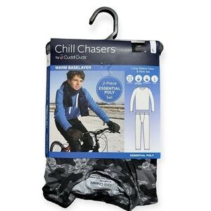 NEW Cuddl Duds Boys CAMO 2-pc Warm Base Layers Crew /Pant